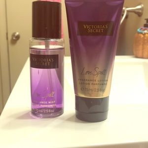 Travel size love spell